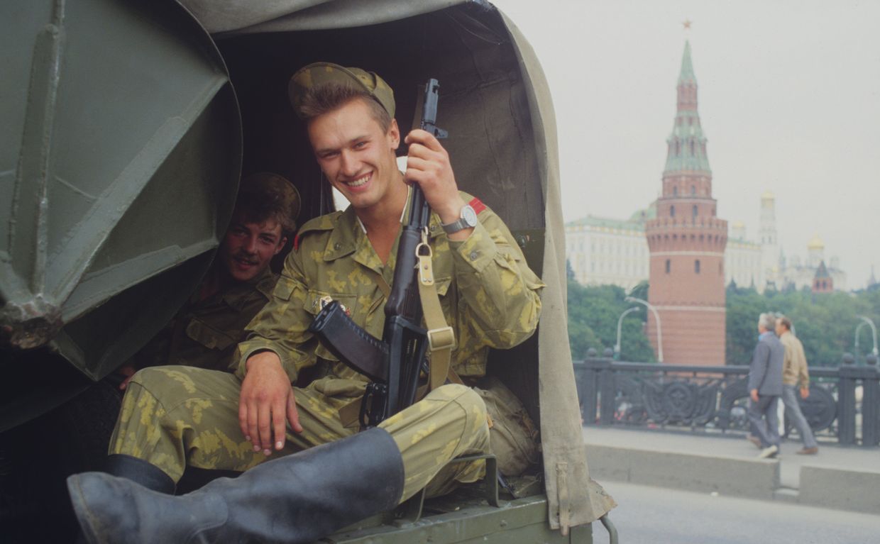 В дни августовского путча 1991 года