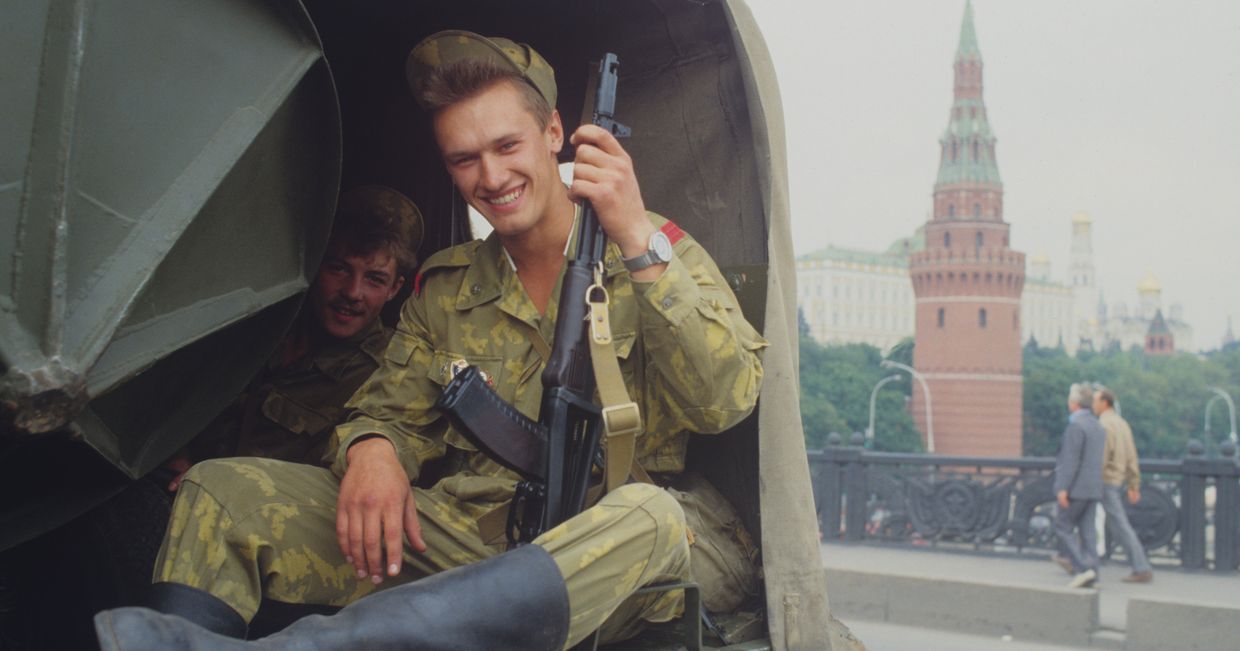 В дни августовского путча 1991 года