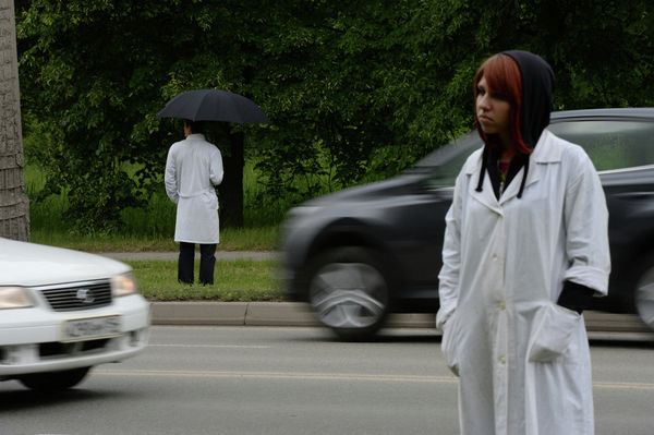Флешмоб молодых ученых новосибирского Академгородка Флешмоб молодых ученых новосибирского Академгородка