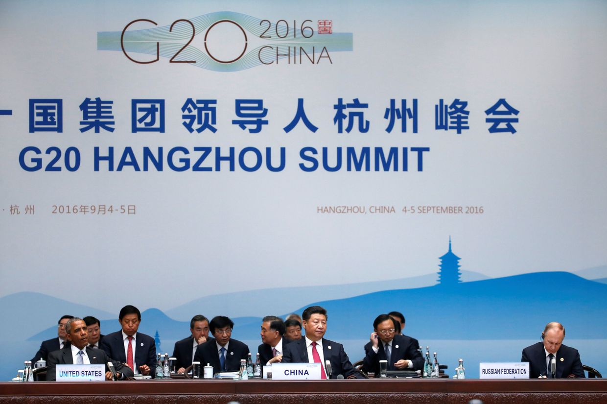 Си Цзиньпин на саммите G20