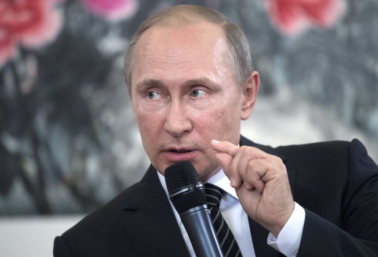 Владимир Путин на пресс-конференции по итогам саммита Группы двадцати G20 в Ханчжоу