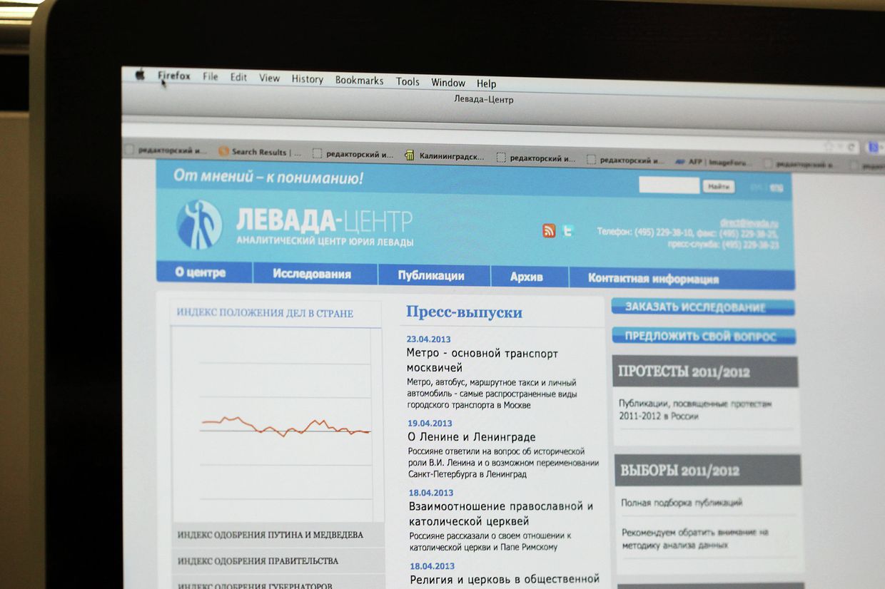 Сайт Левада-центра