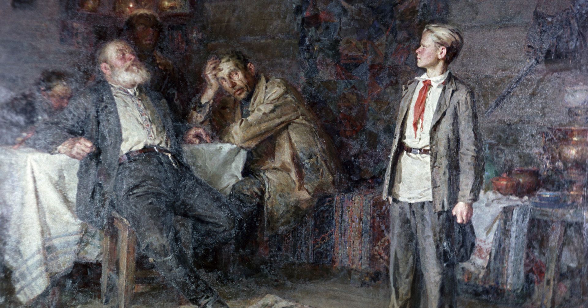 Репродукция картины «Павлик Морозов» - ИноСМИ, 1920, 02.01.2021