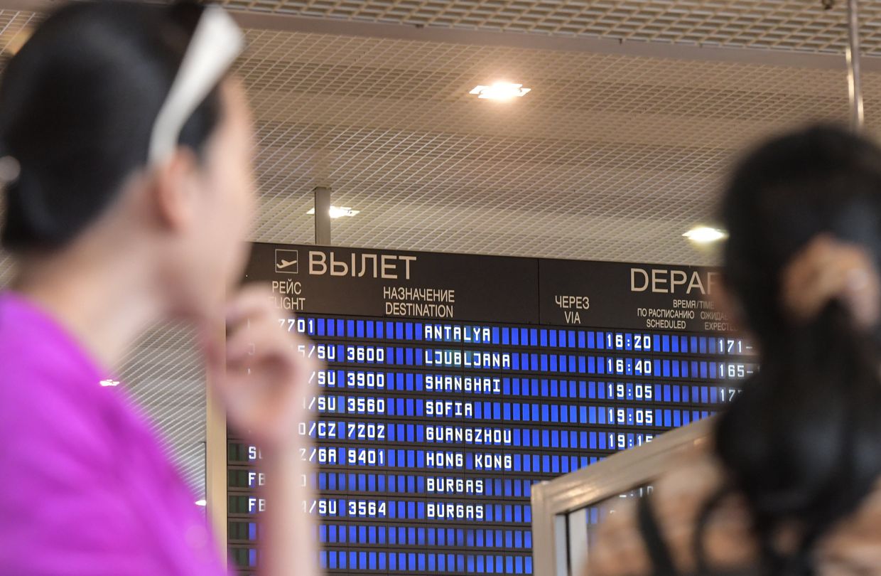 Первый чартерный рейс в Турцию
