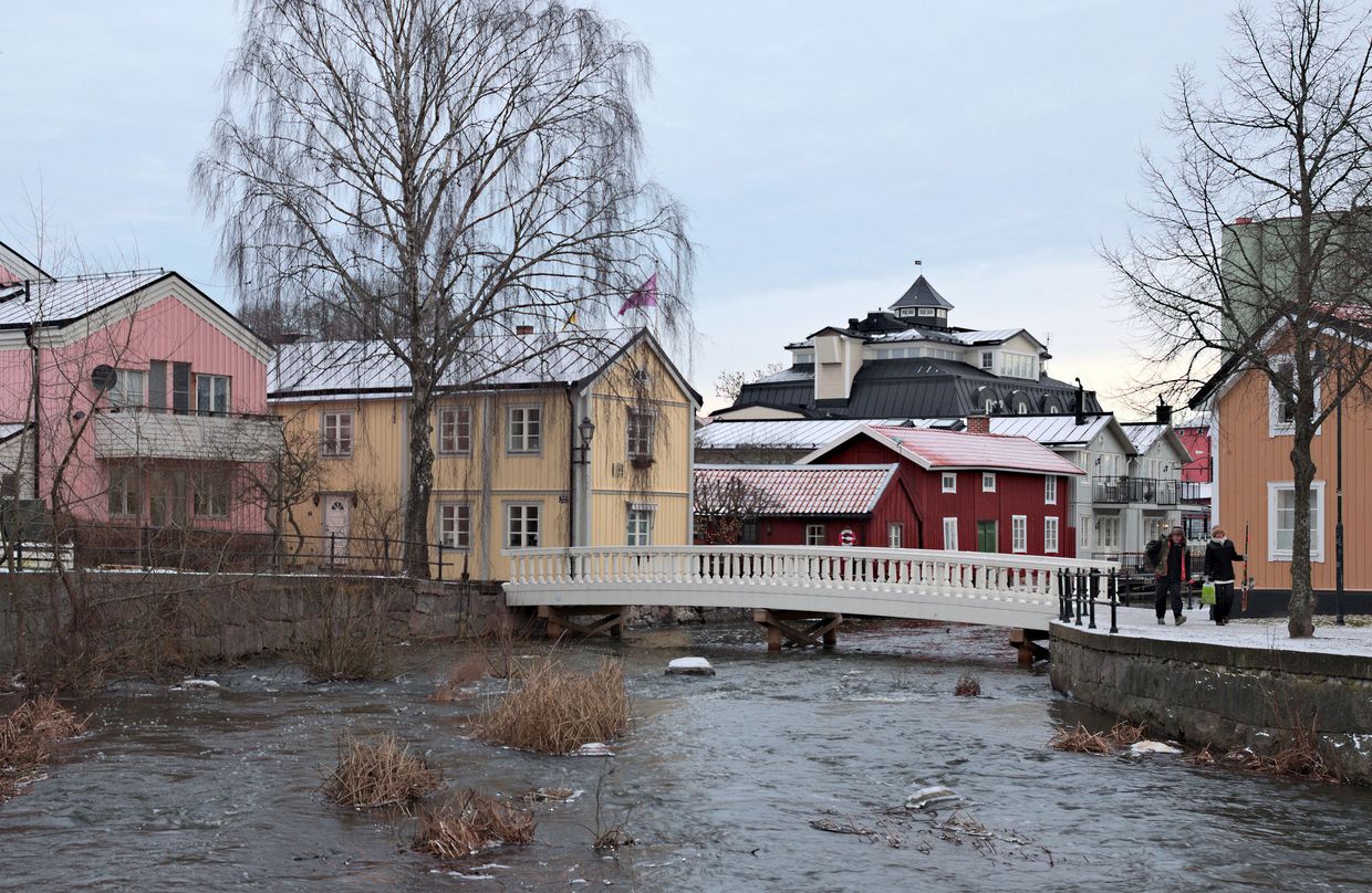 Шведский город Норртелье