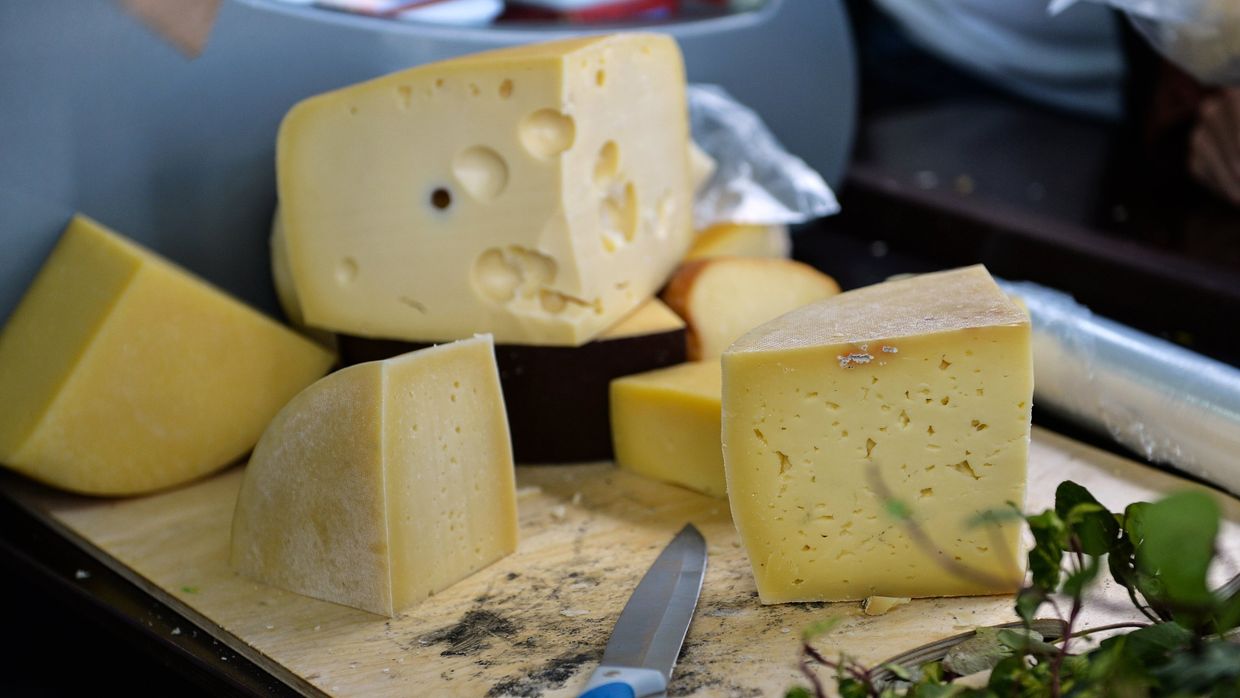Продажа сырной продукции на мероприятии «Сырные дни» в Москве