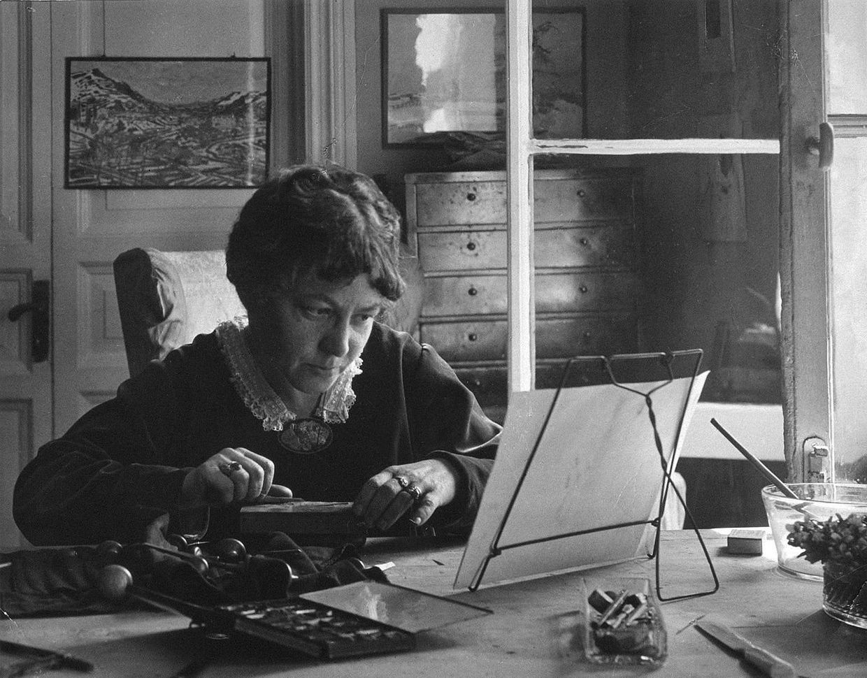 Анна Петровна Остроумова-Лебедева, 1921 год