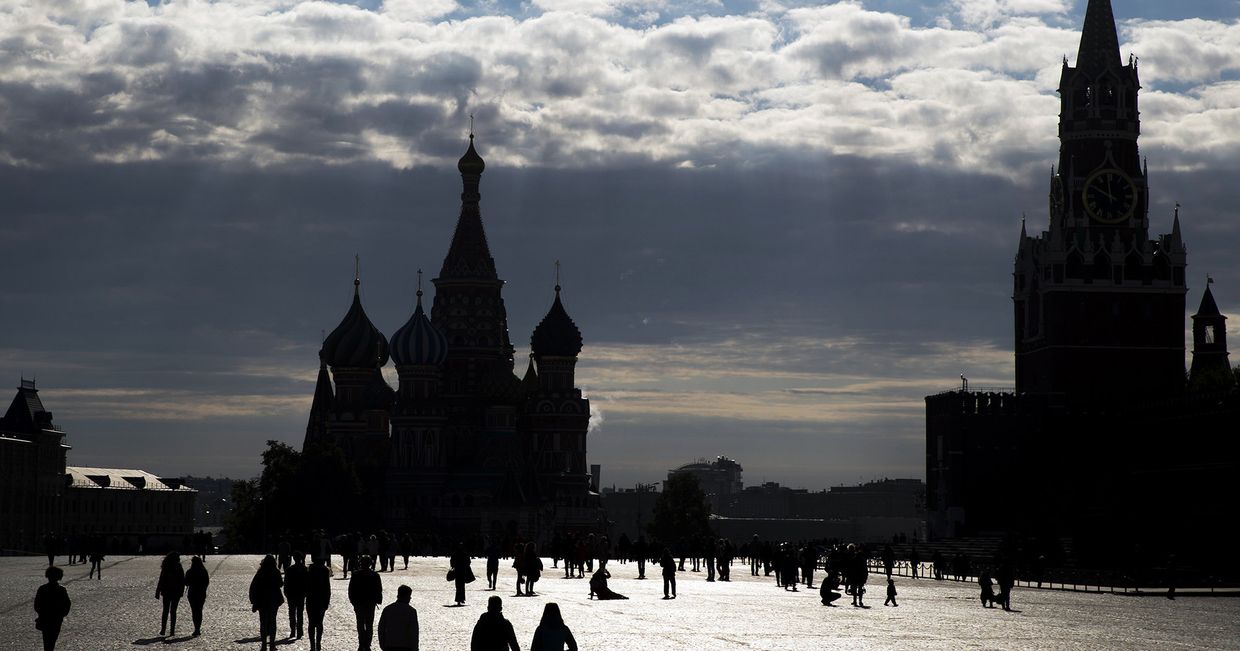 Красная площадь в Москве