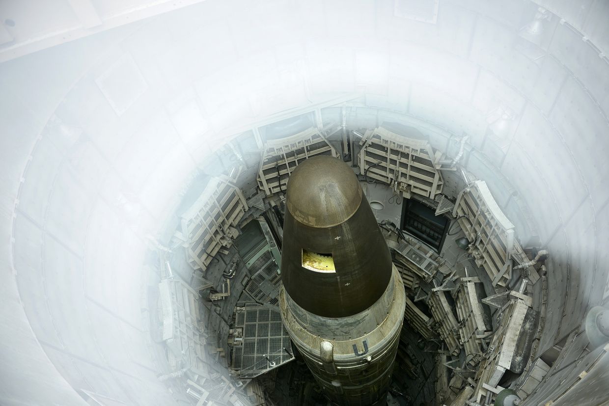Дезактивированная межконтинентальная баллистическая ракета Titan II
