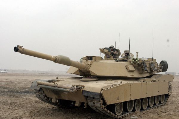 Американский танк M1A1 «Абрамс» в Ираке