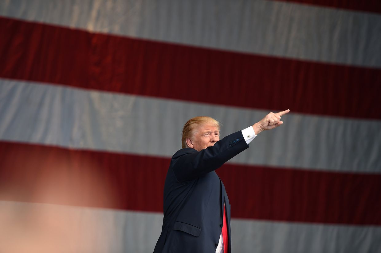 Кандидат в президенты США Дональд Трамп
