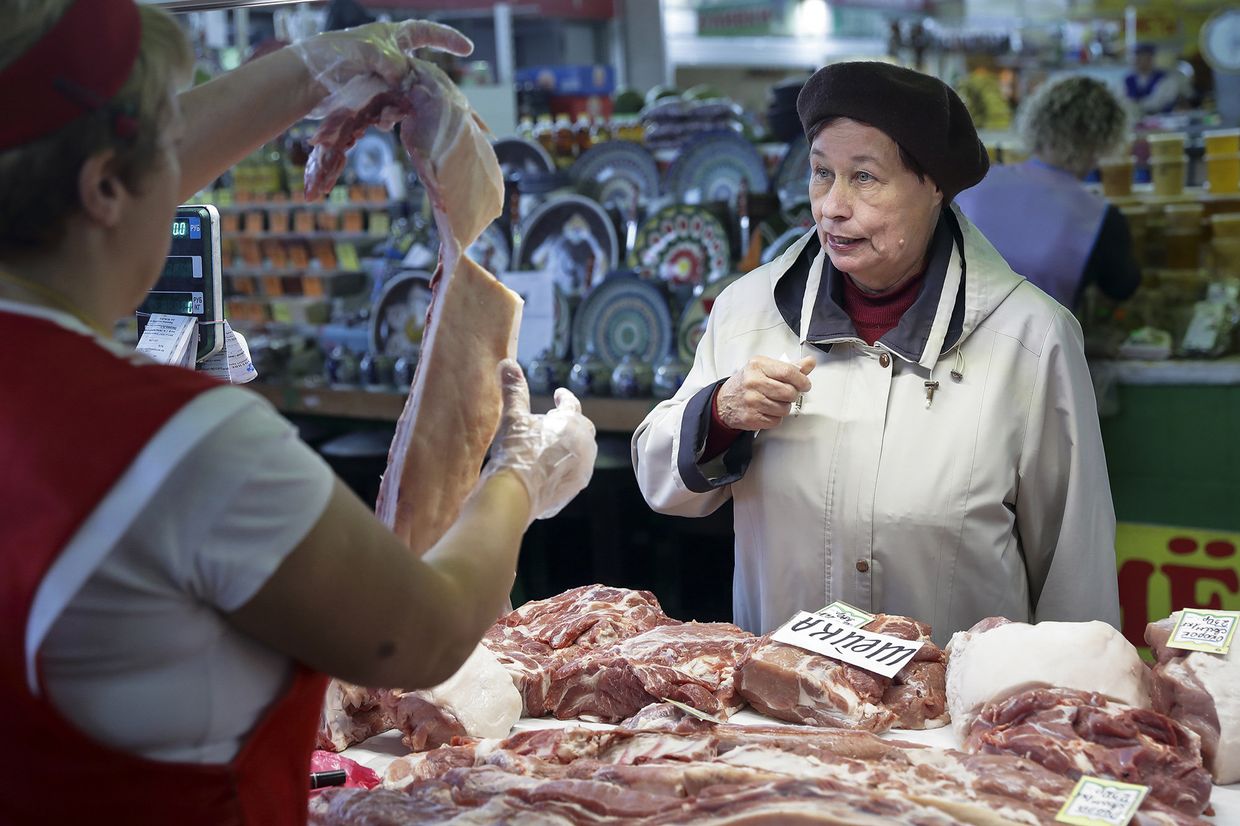 Кунцевский продуктовый рынок в Москве