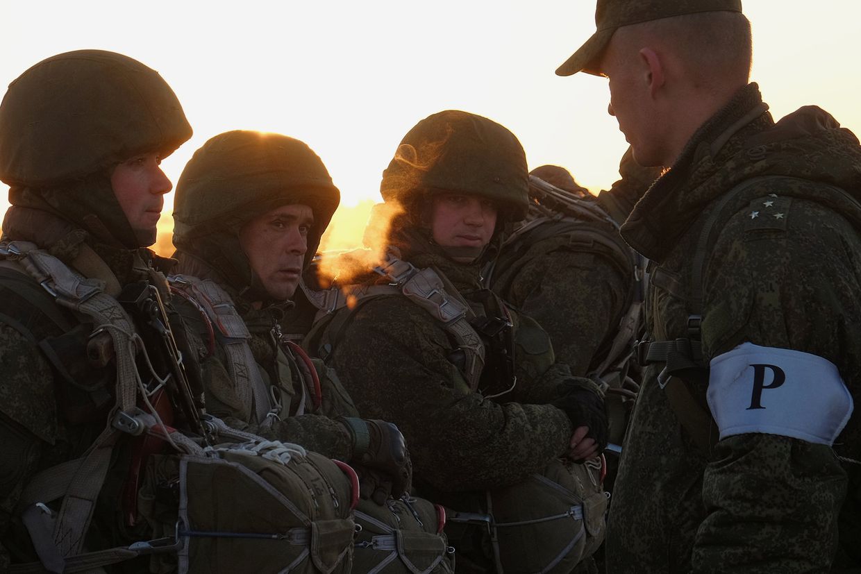 Учения ВДВ в Ульяновской области