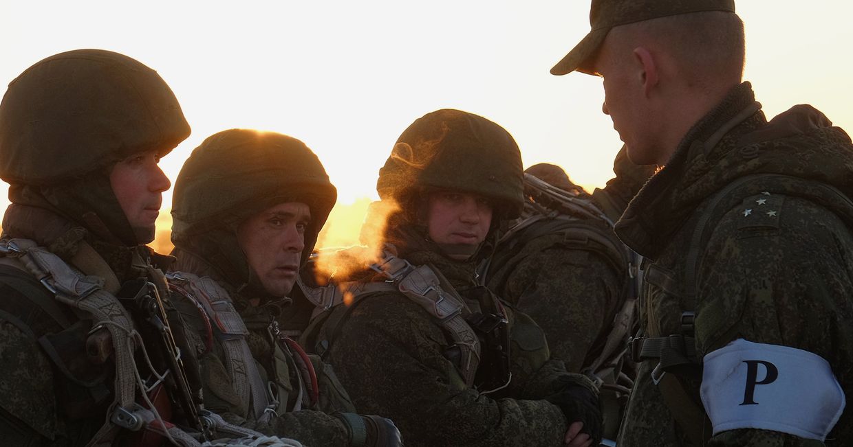 Учения ВДВ в Ульяновской области