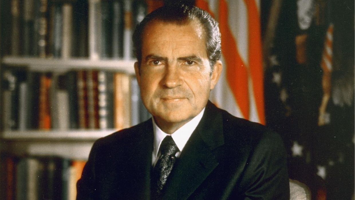 37-й президент Соединённых Штатов Америки Ричард Никсон