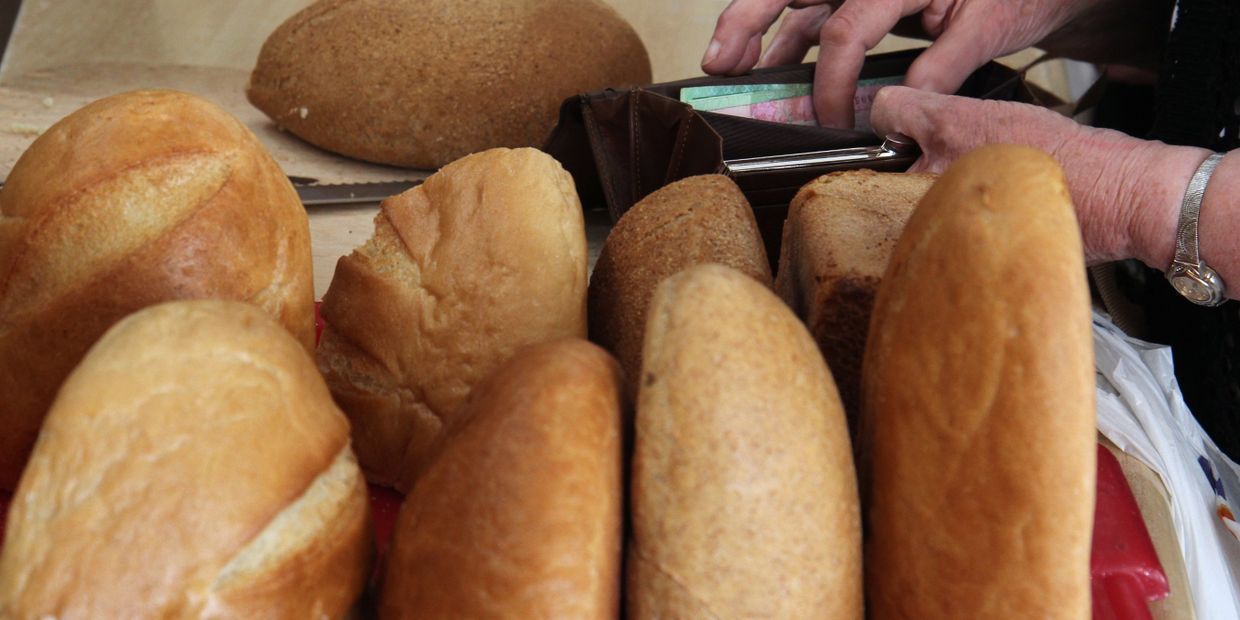 Продажа хлеба в Симферополе