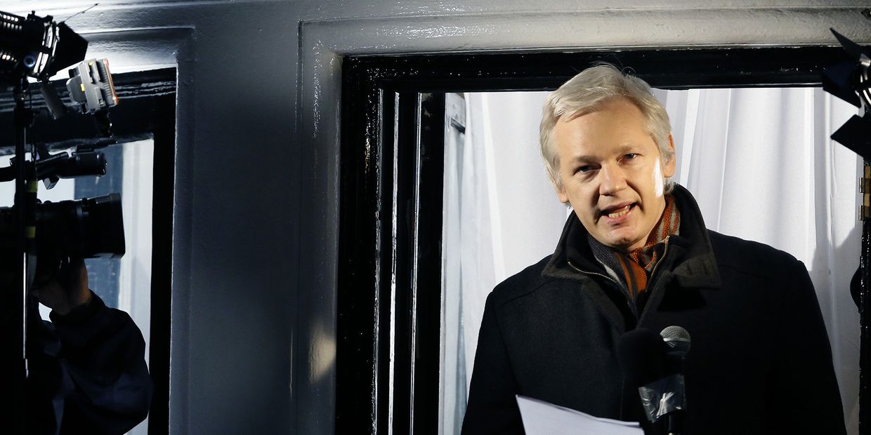 Основатель WikiLeaks Джулиан Ассанж