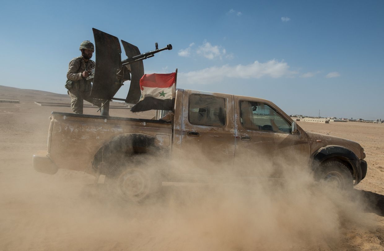 Автомобиль Сирийской арабской армии