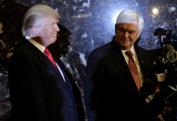 Дональд Трамп и Ньют Гингрич