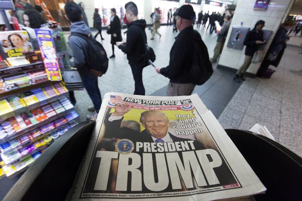 Обложка газеты The New York Post 
