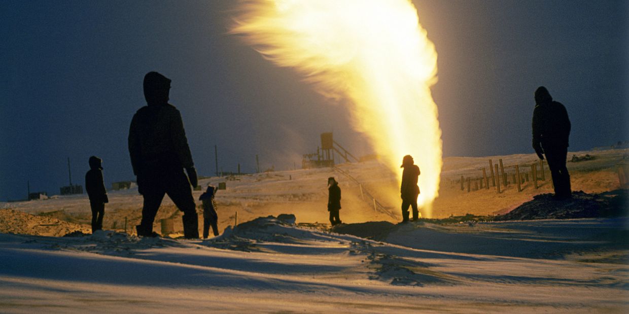 Добыча газа на полуострове Ямал