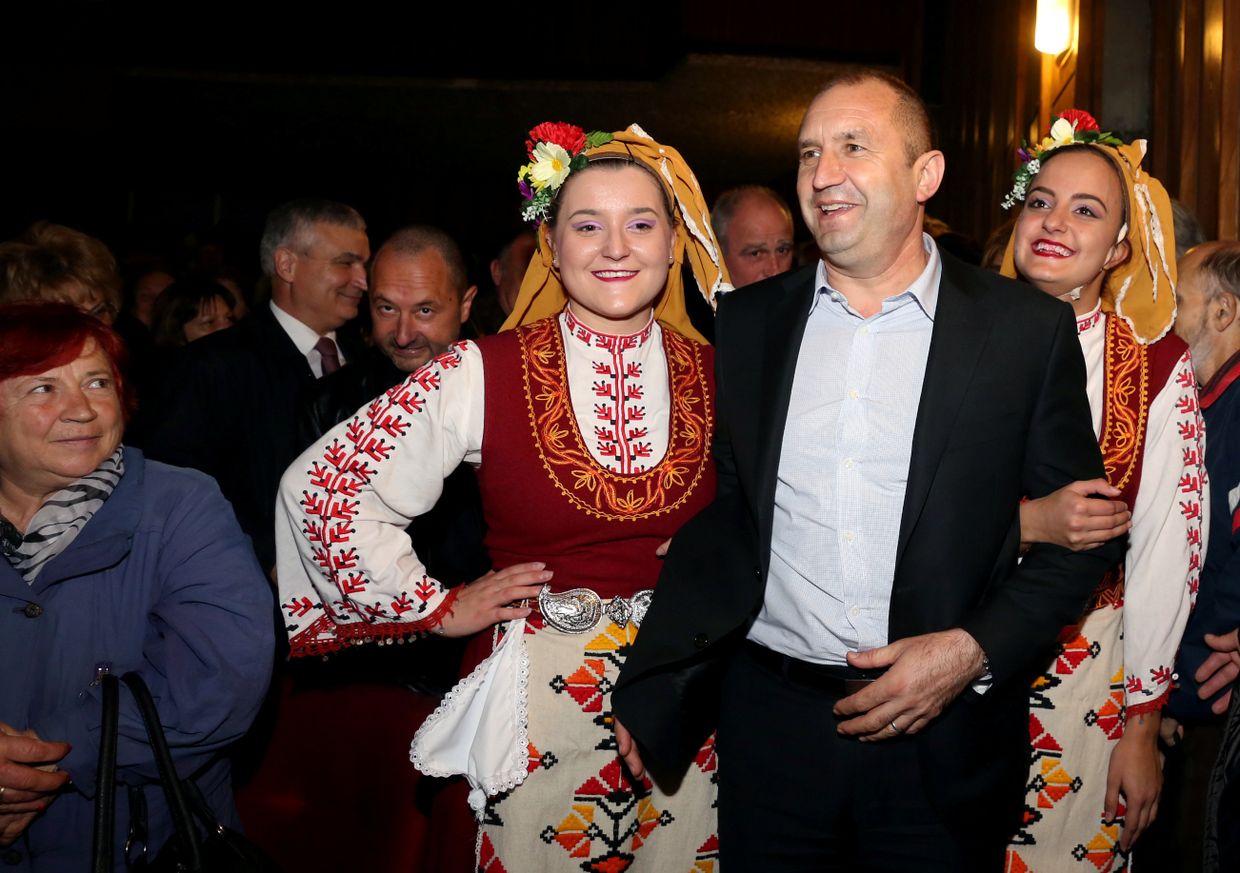 Кандидат в президенты Болгарии Румен Радев