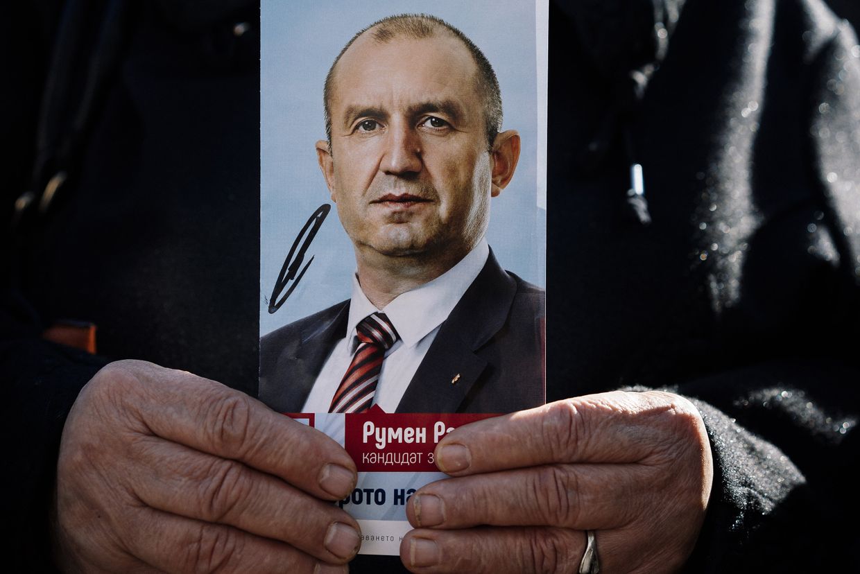 Кандидат в президенты Болгарии Румен Радев