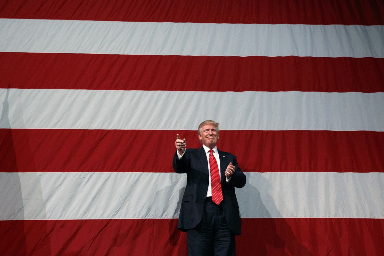 Кандидат в президенты США Дональд Трамп