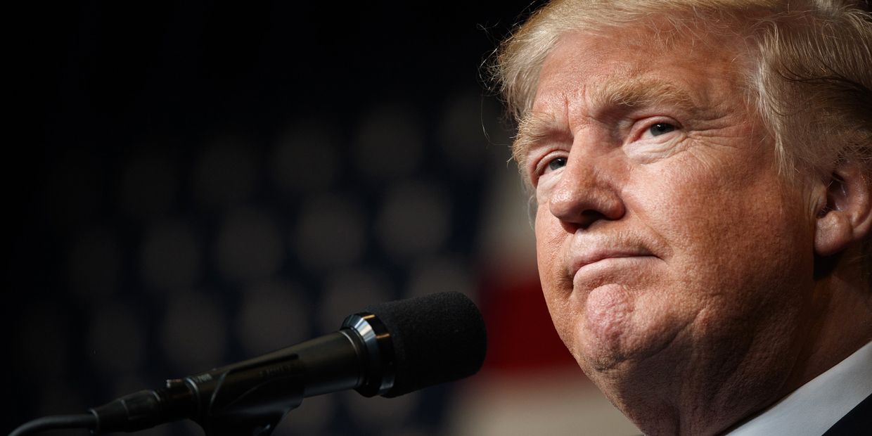 Кандидат в президенты США Дональд Трамп