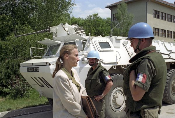 Май 1992 года. Войска ООН на улицах Сараево