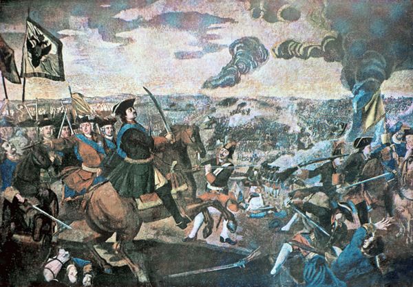 Мозаика Михаила Ломоносова. «Полтавская баталия»