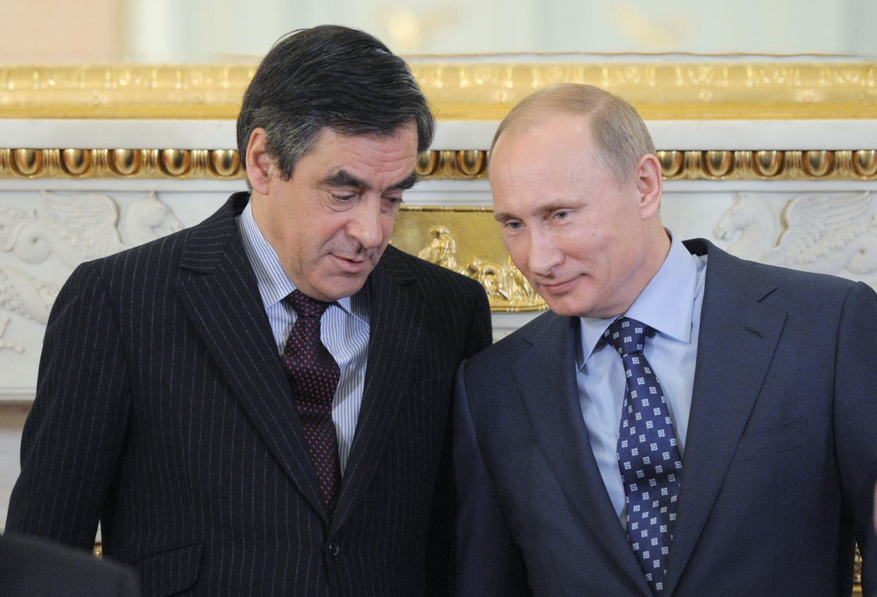 Председатель правительства РФ Владимир Путин и премьер-министр Франции Франсуа Фийон Председатель правительства РФ Владимир Путин и премьер-министр Франции Франсуа Фийон