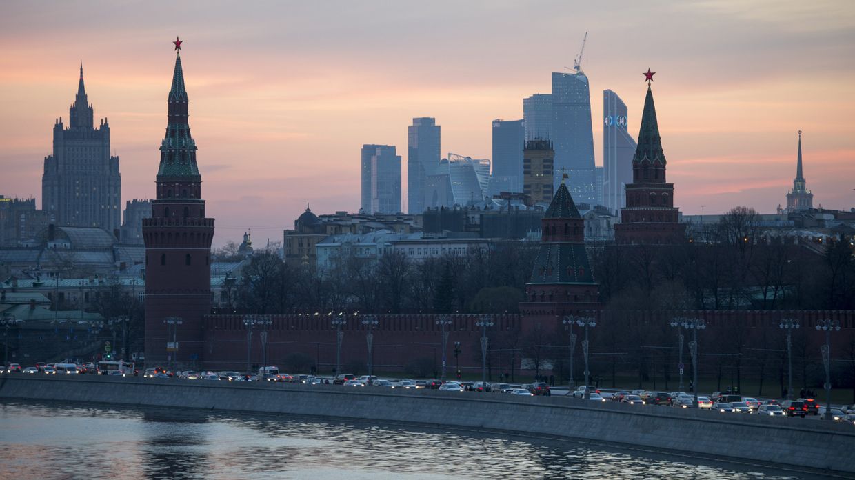 Вид на Московский Кремль
