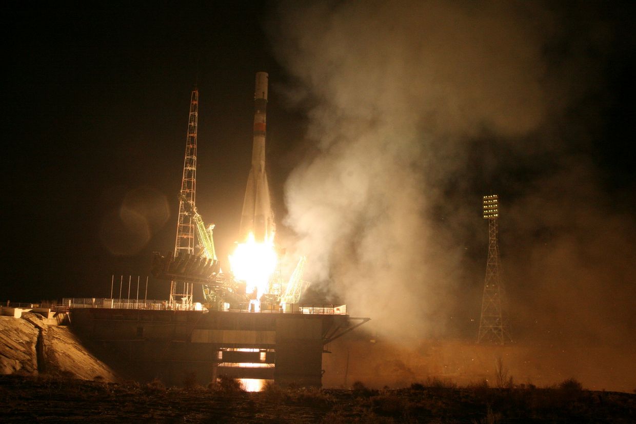 Российский космический грузовой корабль «Прогресс МС-04»