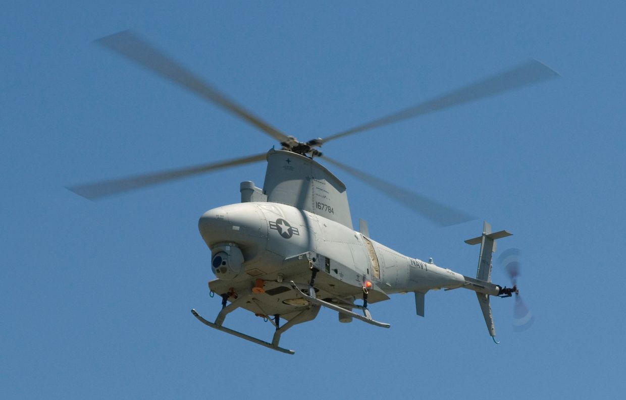 Американский беспилотник MQ-8B Firescout