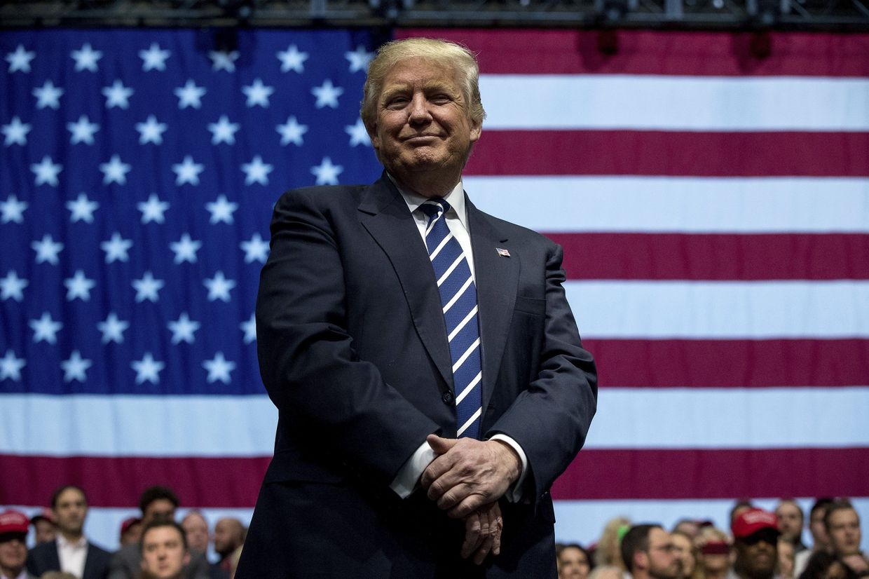 Избранный президент Дональд Трамп