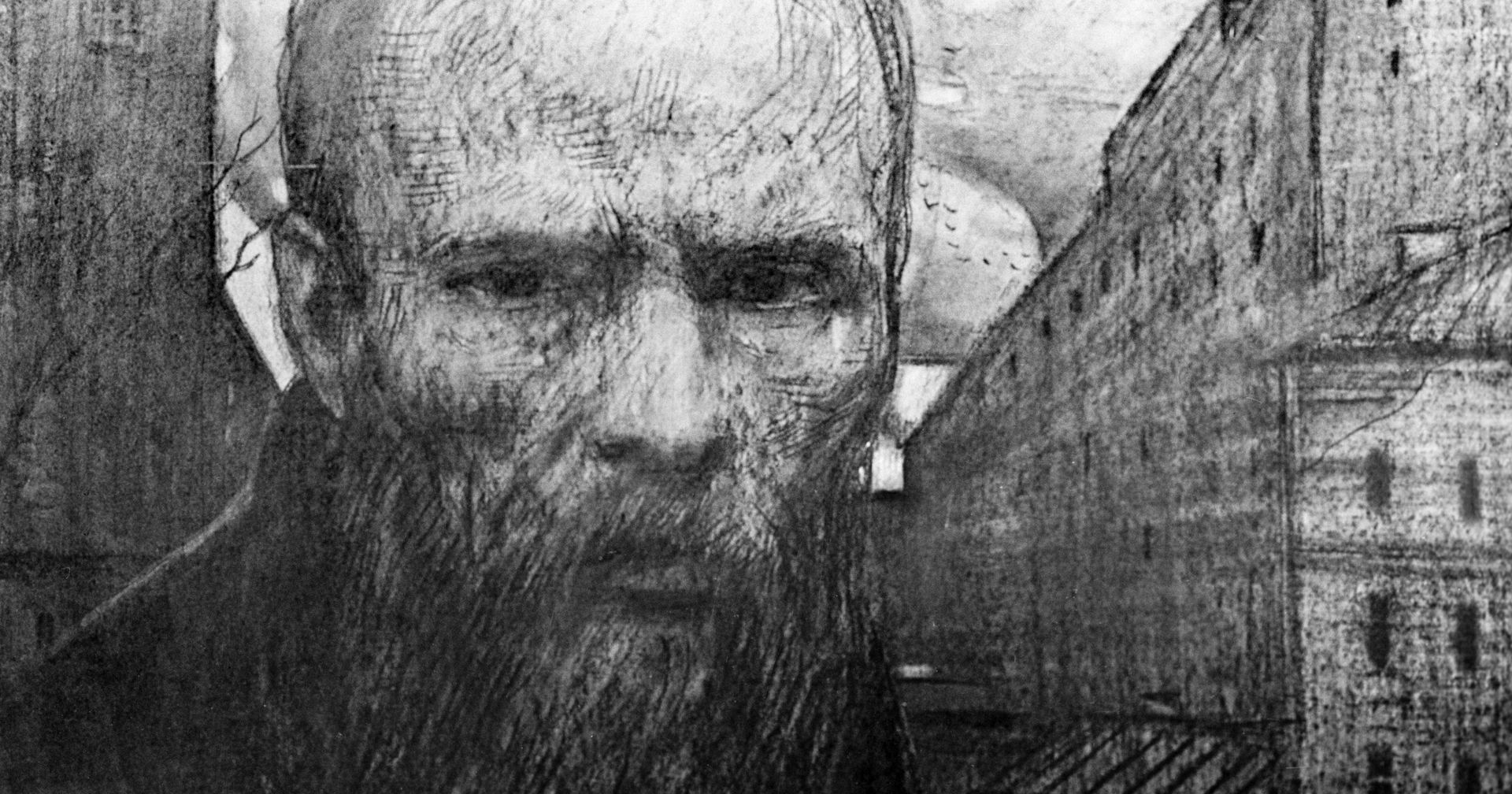 Рисунок Федор Достоевский - ИноСМИ, 1920, 12.11.2021