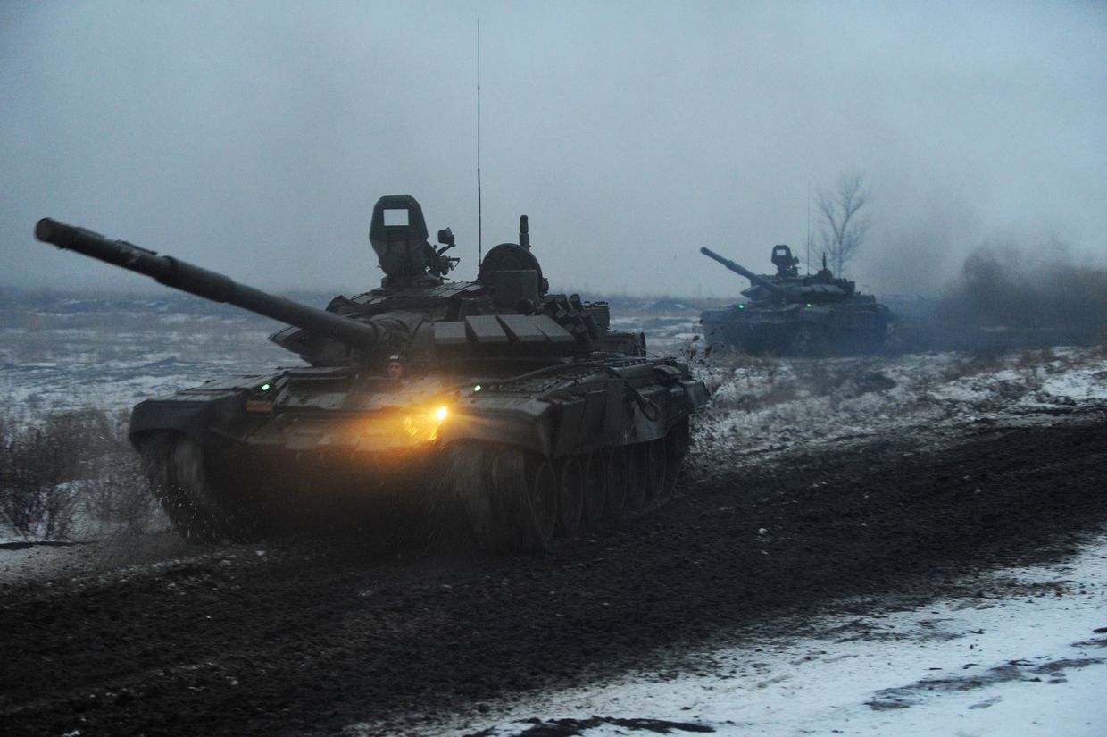 Военные учения в Ростовской области