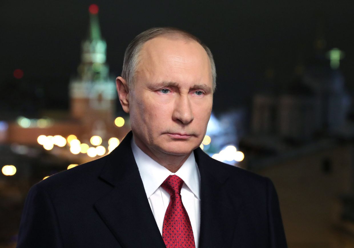 Новогоднее обращение президента РФ Владимира Путина