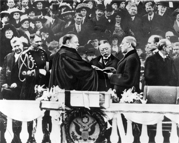 Церемония инаугурации Вудро Вильсона, 1913 год
