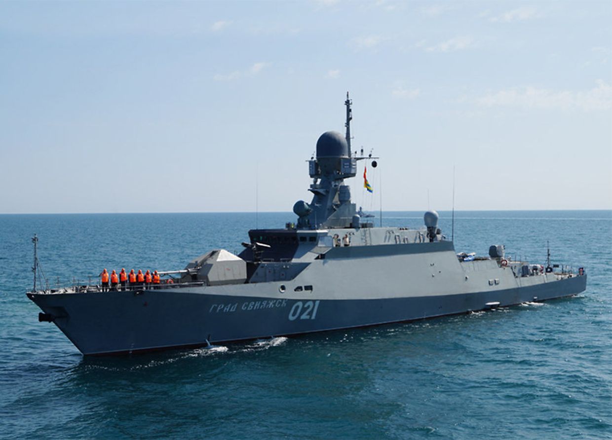 Малый ракетный корабль (МРК) проекта 21631 «Буян-М» «Град Свияжск»
