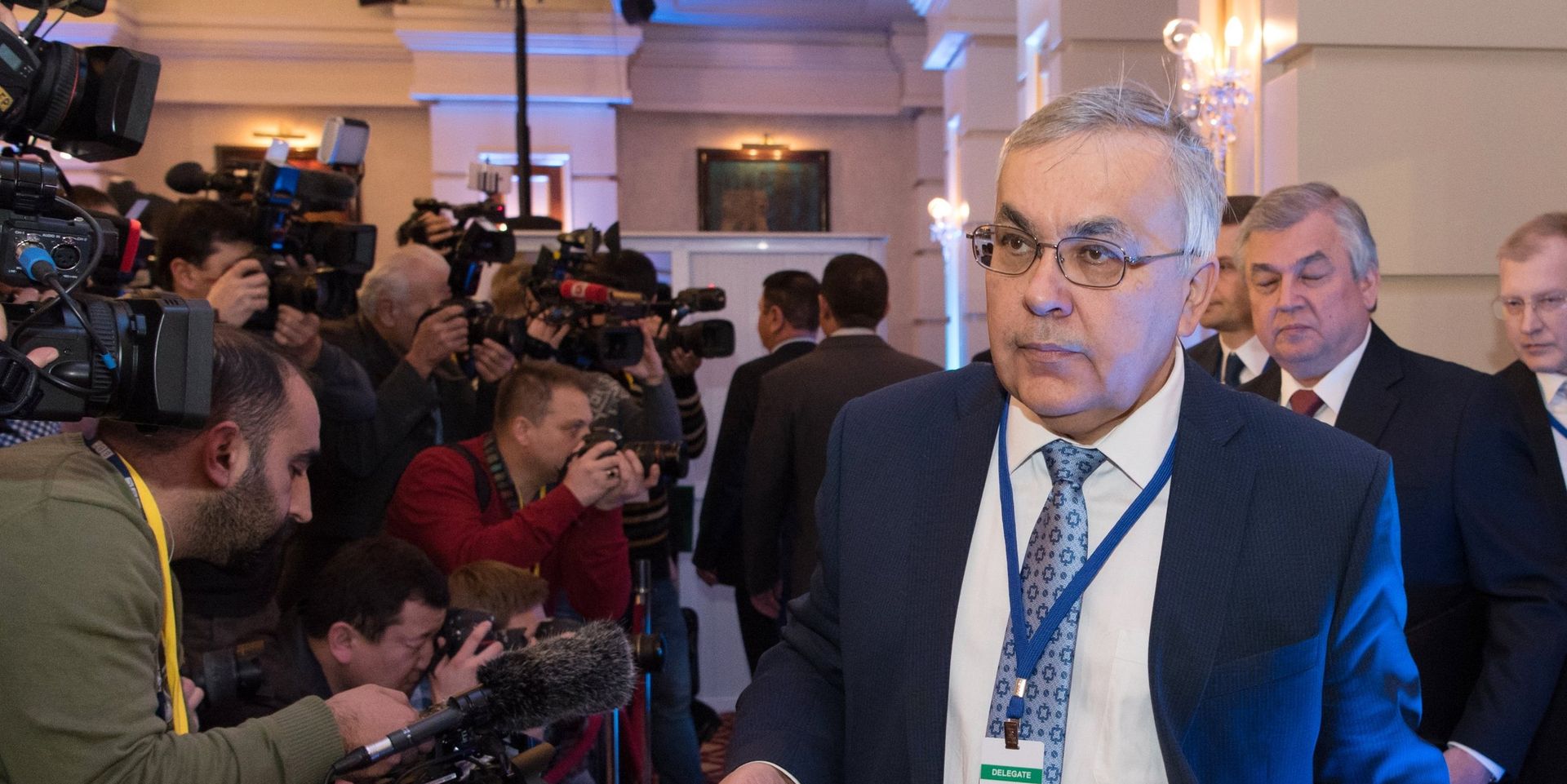 Директор Ближневосточного департамента МИД России Сергей Вершинин перед началом встречи по Сирии в Астане. 23 января 2017 - ИноСМИ, 1920, 12.11.2022
