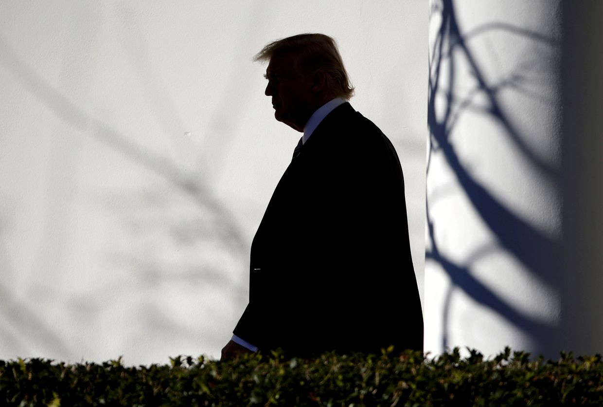 Президент США Дональд Трамп в Белом доме