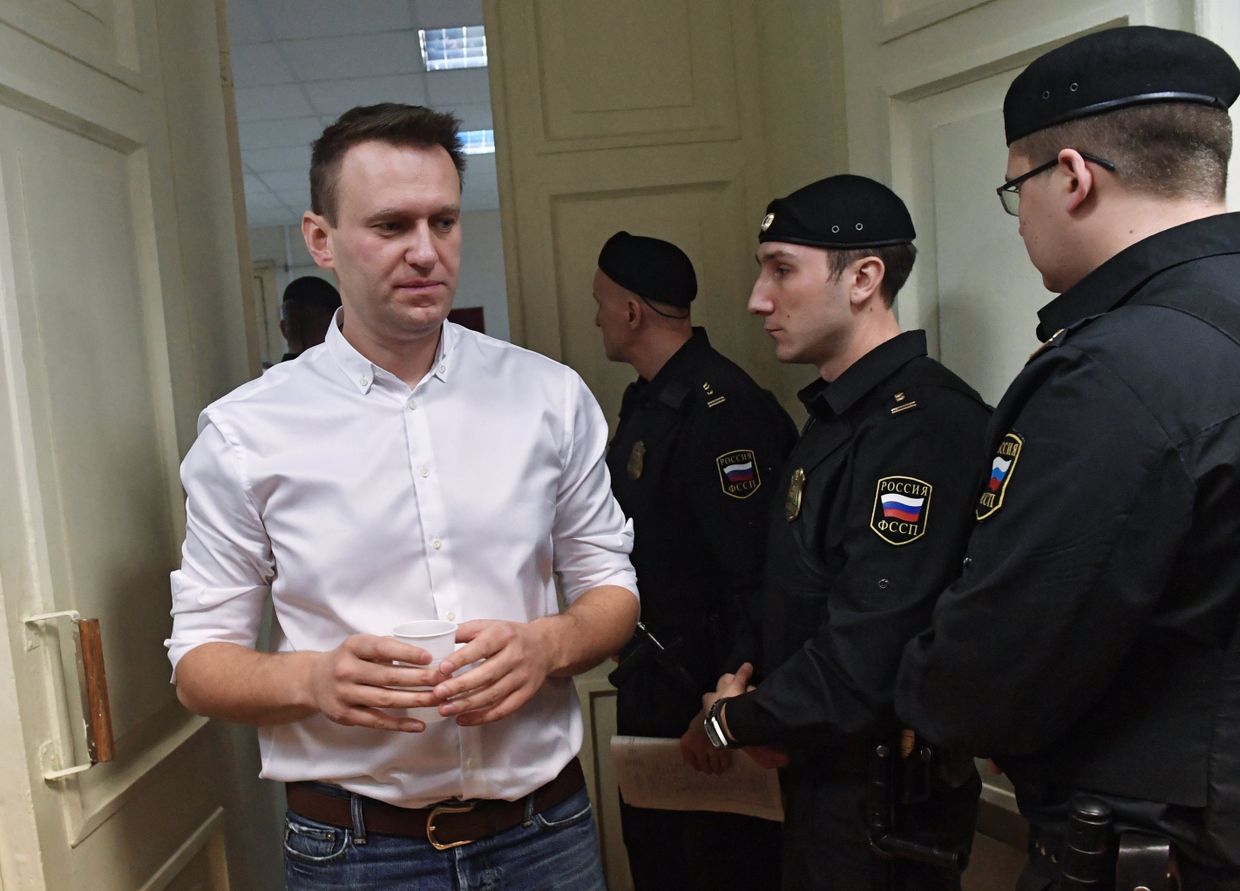 Оглашение приговора Алексею Навальному
