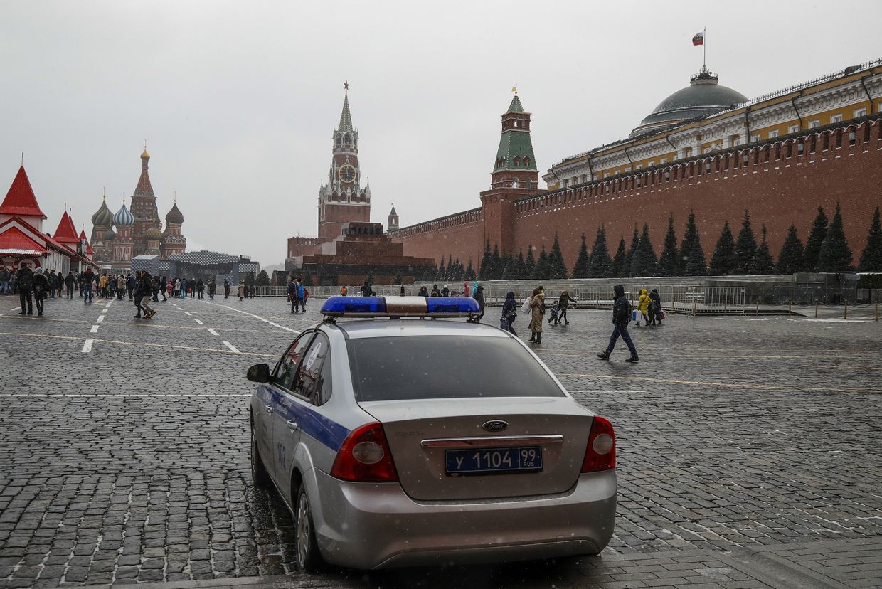 Красная площадь в Москве