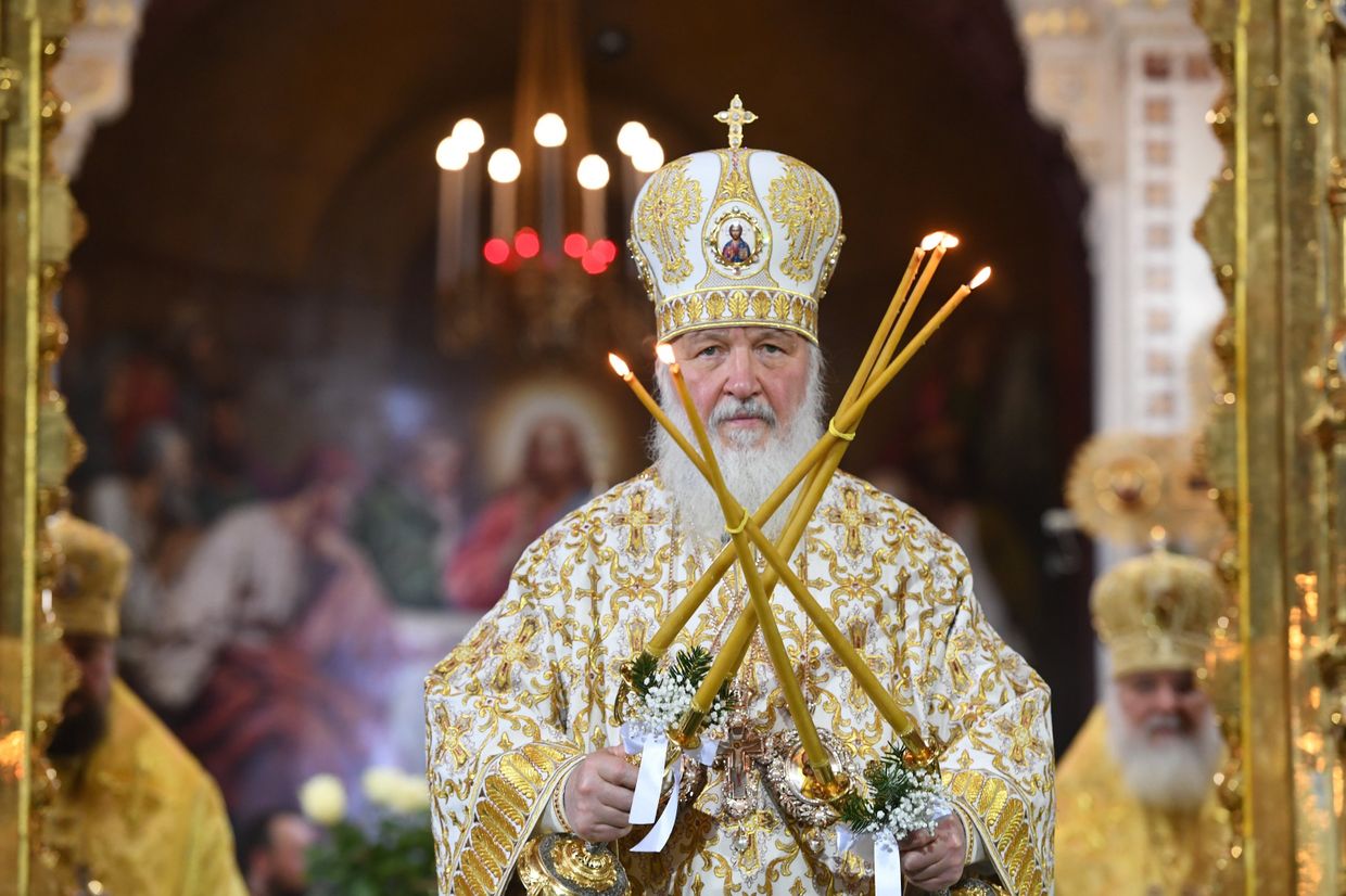 Рождественское богослужение в храме Христа Спасителя