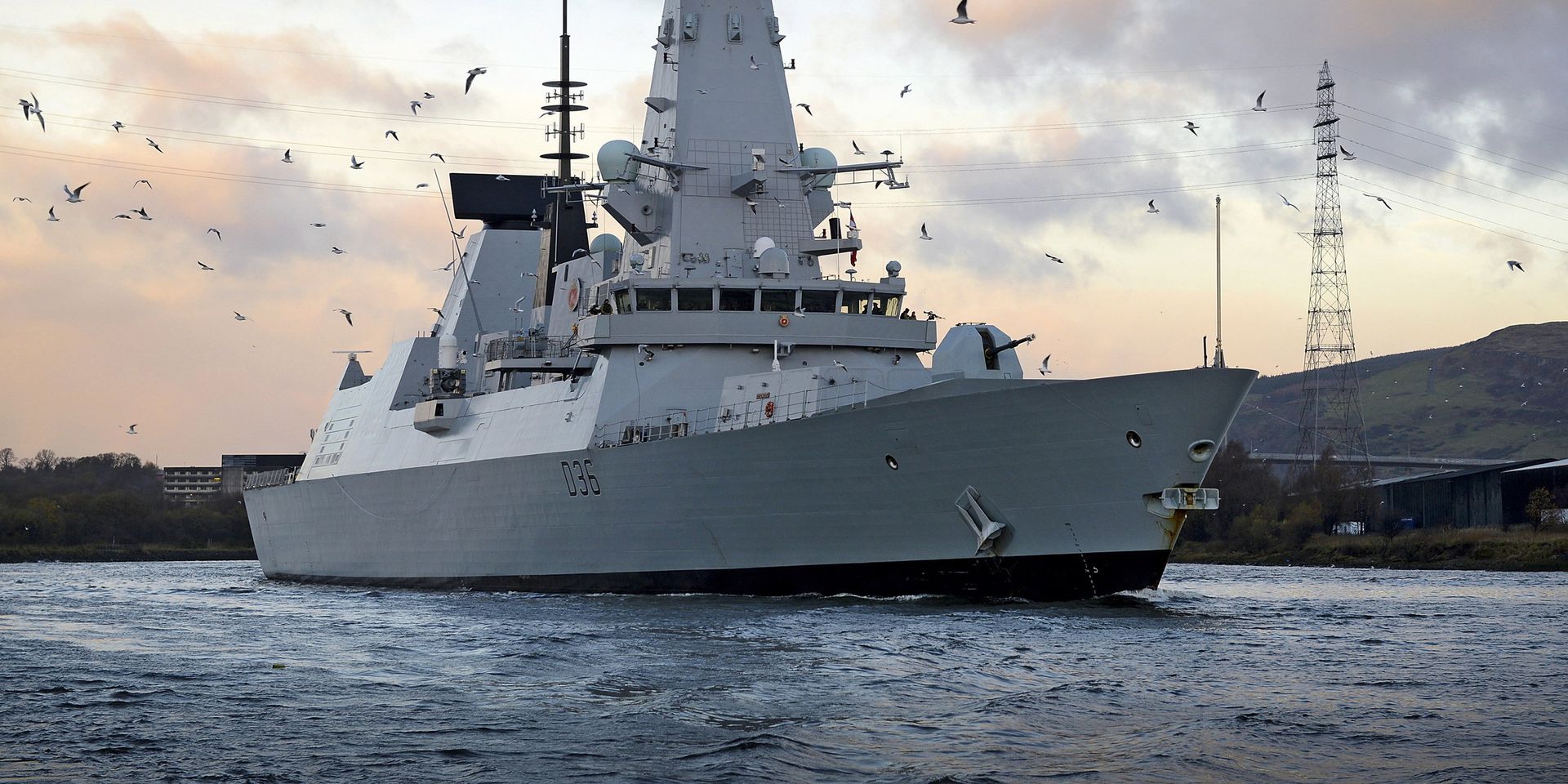 Эскадренный миноносец типа 45 HMS Diamond - ИноСМИ, 1920, 13.04.2025