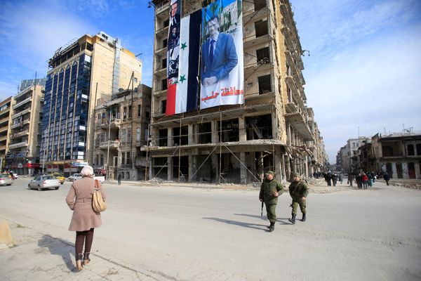 Российские войска в Алеппо