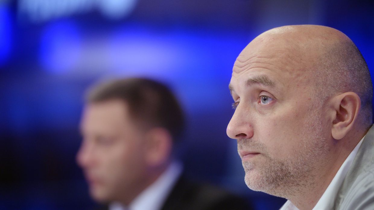 Писатель Захар Прилепин