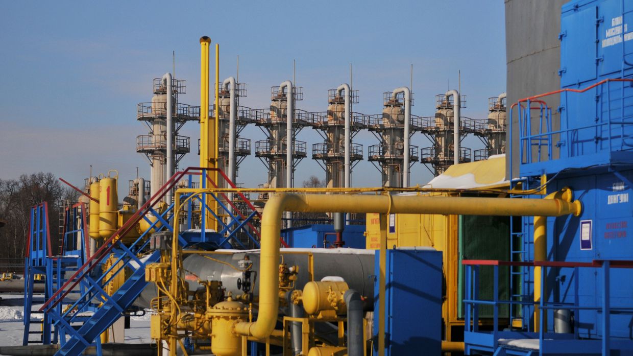 Бильче-Волыцко-Угерское газохранилище в Стрыйском районе Львовской области